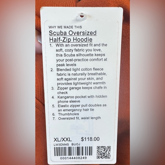 Brand new with tag Lululemon scuba hoodie xl/xxl - Picture 4 of 4